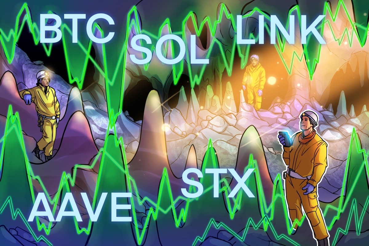 Bitcoin is holding the $30,000 level, and this is allowing SOL, LINK, AAVE and STX to stretch their legs. cointelegraph.com/news/bitcoin-p…