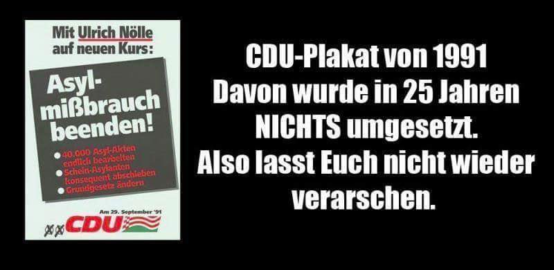 <a href="/HGMaassen/">Hans-Georg Maaßen</a> Ich möchte daran erinnern, dass die CDU schon vor Merkel den Wähler nur belogen und betrogen hat