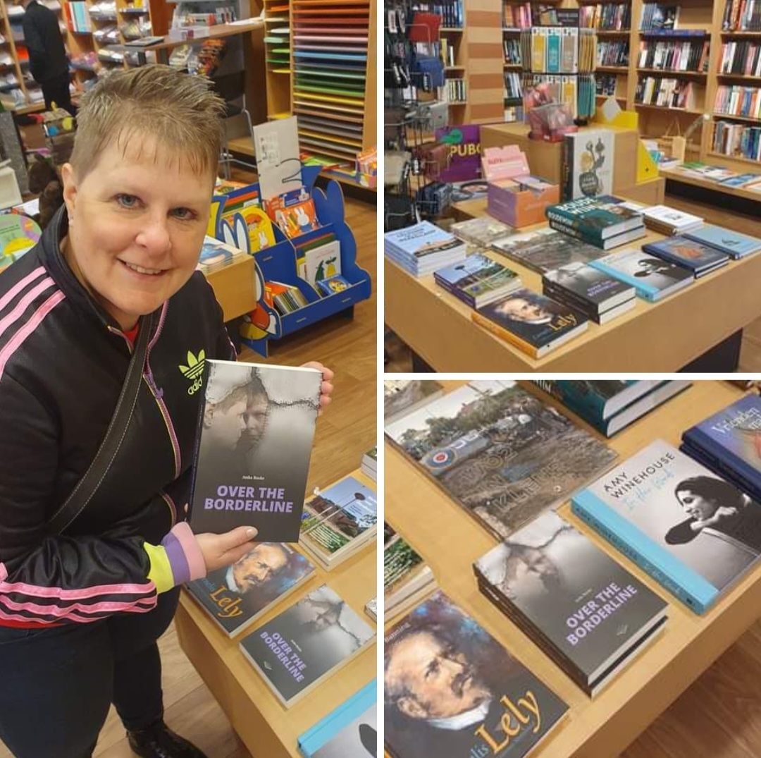 En dan loop je de boekhandel binnen en zie je je eigen boek 'Over the borderline' liggen!!! Een moment van trots, vreugde en geluk! 😍🥳📚 

#boek #borderline #thereadshop
<a href="/Avenirpubl/">Avenir Publishing</a>