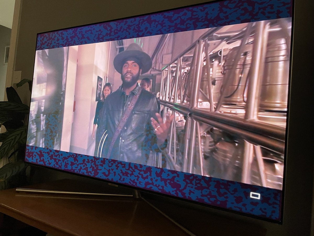 f1epi's tweet photo. @NOW what’s wrong with your app on appleTV? 

Any black on the screen has this awful contrast pattern over the top. Why? It’s unacceptable. Doesn’t happen on any other app or system https://t.co/zFBS4hp7ad