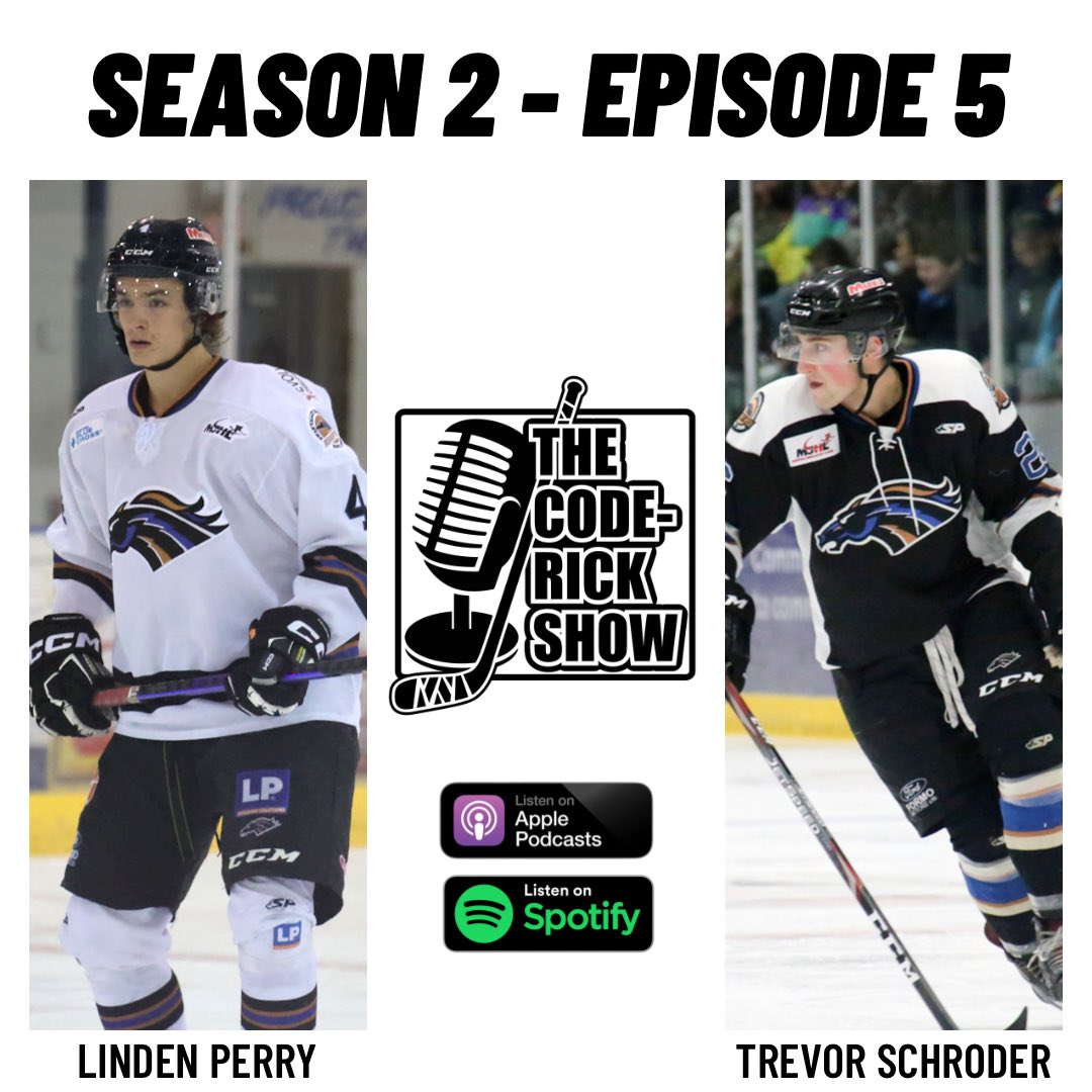 Season 2 Episode 5 is out!!!

This week we chat with current Stampeder Defenceman Linden Perry and former Stampeder Forward Trevor Schroder. 

Listen on Apple Podcasts 
podcasts.apple.com/ca/podcast/the…

or on Spotify 
spotify.link/aRTwT8GX6Db