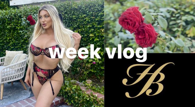 new vlog 🤍 week in my life &amp; lingerie try on haul https://t.co/yzpofvM61q