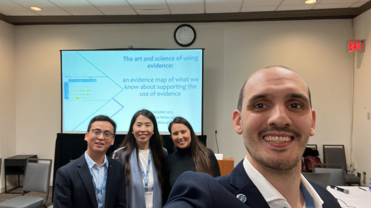 Laurenz_ml's tweet image. #WWGS2023 was wonderful to reconnect with old friends and colleagues as well as to make new friends and discover the latest evidence-informed policymaking ideas and practices. Lots of gratitude to @CampbellReviews for my  Farah Jamal Award 🙏