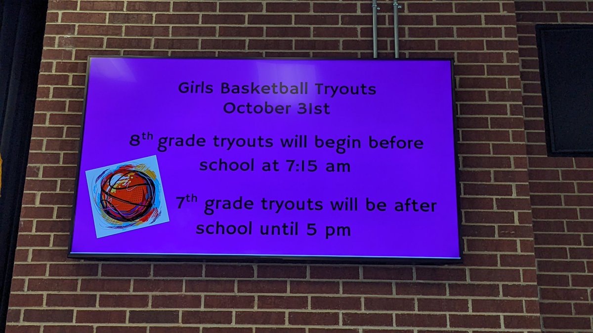 TruettWilsonMS's tweet photo. Basketball try-outs are coming up! Physical and forms available on rankone https://t.co/MgCDl4vTAB
