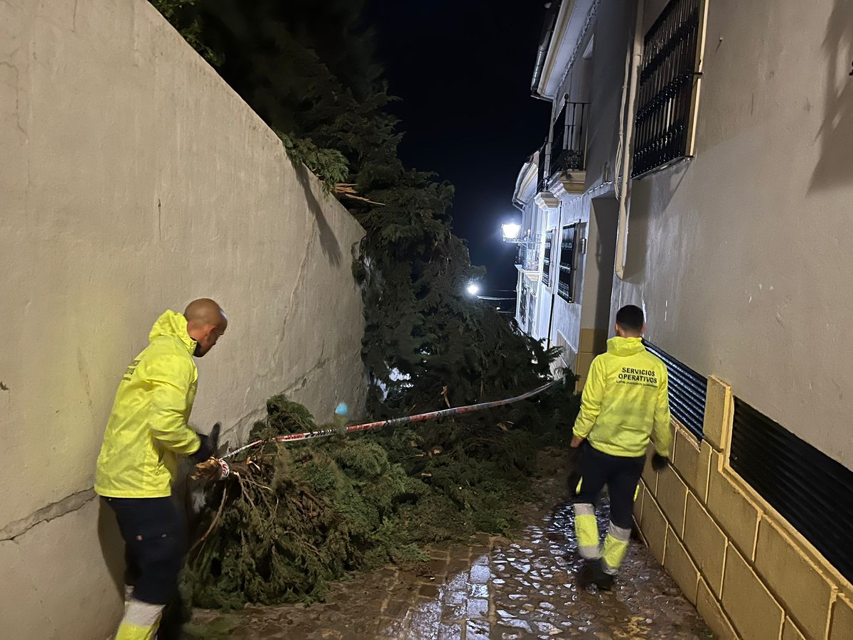 Nuestros servicios operativos están desplegados y haciendo un enorme esfuerzo por solucionar los problemas derivados del fuerte viento que estamos sufriendo esta tarde.

Rogamos precaución.