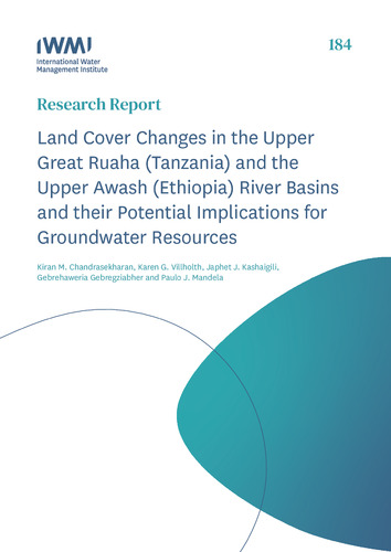 New release: #LandCoverChanges in Upper
Great Ruaha and Upper Awash #RiverBasins and Impacts on #Groundwater hdl.handle.net/10568/132176
#RemoteSensing #Landsat #Modis
K. Chandrasekharan <a href="/KVillholth/">KAREN GROTHE VILLHOLTH</a> @WaterCycleInnovation <a href="/SokoineU/">Sokoine University of Agriculture (SUA)</a> G. Gebregziabher P. Mandela <a href="/IWMI_/">IWMI</a> <a href="/UCLgeography/">UCL Geography</a>