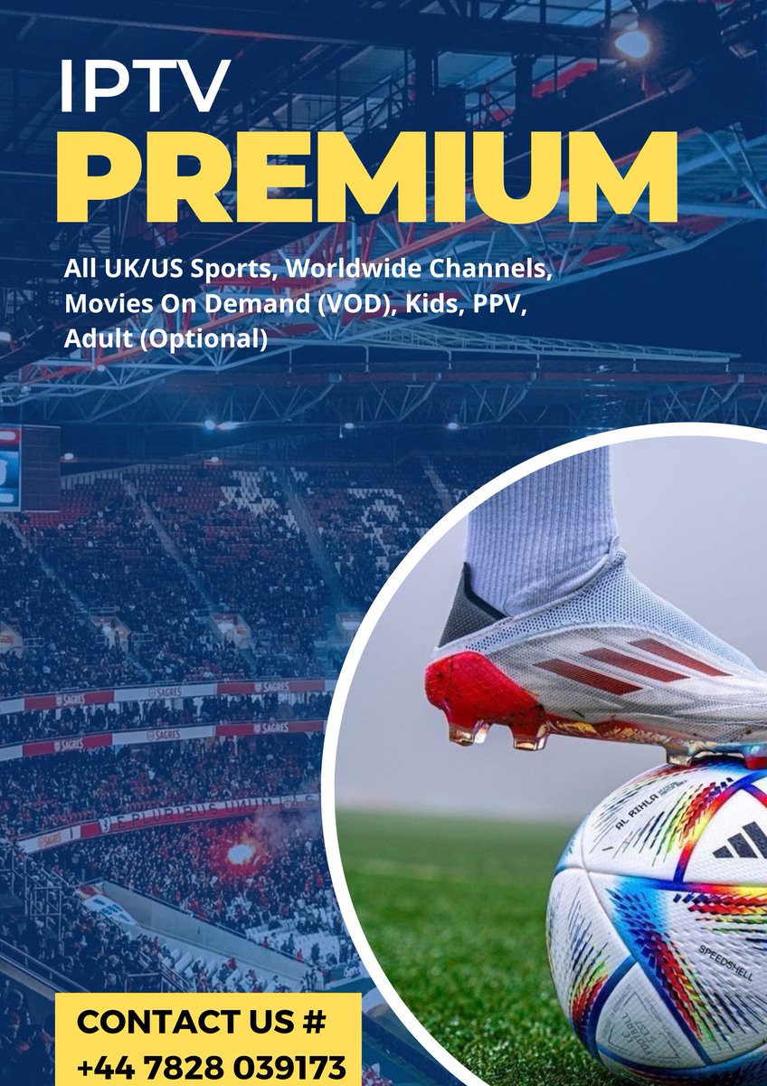SkyStreamBox's tweet photo. Watch Live Football Matches ⚽ on Best #IPTVService
Dm Now ➡️ https://t.co/21gVvOgPLk
#SeriaA
AC Milan vs Juventus FC
#IPTV #iptvuk #iptvusa #iptvsubscription #Juventus
#MilanJuve #MilanJuventus
#amici #Cairo #Verissimo #Amici23 #AVFC #ENGvRSA #ENGvSA #INDvsNZ #insiders #X https://t.co/yoycKW3peJ