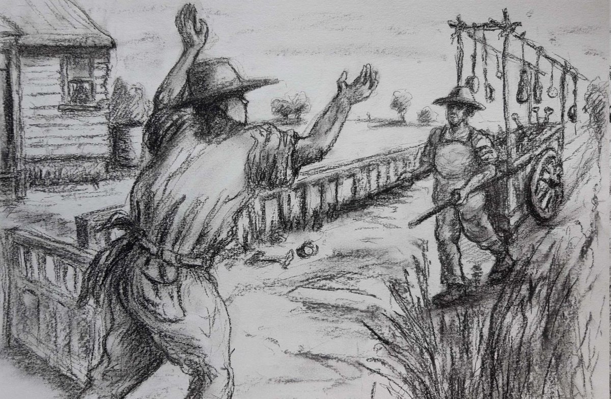 jyswanson's tweet photo. Cormac McCarthy's nightmarish novel, Outer Dark is a grim tale about brother and sister, Culla and Rinthy Holme, who live in remote, rarely visited country. It begins with Rinthy going into labour with, as becomes clear, an incestuously conceived baby. https://t.co/Zoye7qSi2f