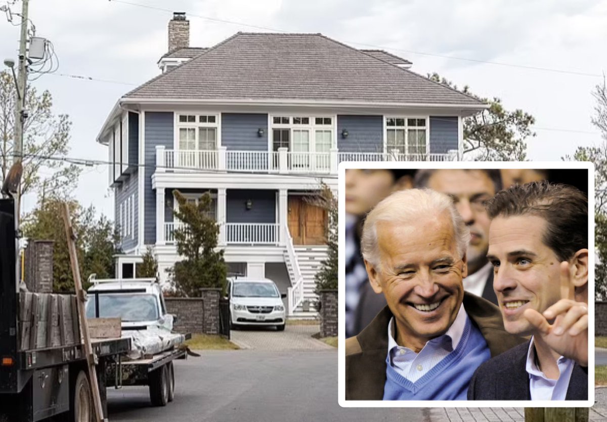 CollinRugg's tweet image. NEW: Joe Biden reportedly paid $2.7 million *in cash* for his Delaware home just weeks before Hunter Biden used Joe to try closing a $10M deal with a Chinese business partner.

That’s a lot of cash…

It gets even more suspicious: According to financial filings, there is a…