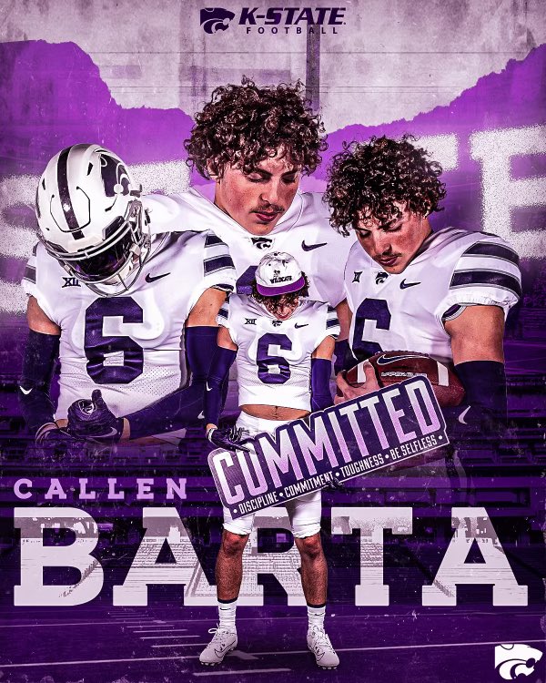 I’m staying home!!!💜💜 <a href="/spedbraet/">Taylor Braet</a> <a href="/CoachKlanderman/">Joe Klanderman</a> <a href="/CoachKli/">Chris Klieman</a> #EMAW24
