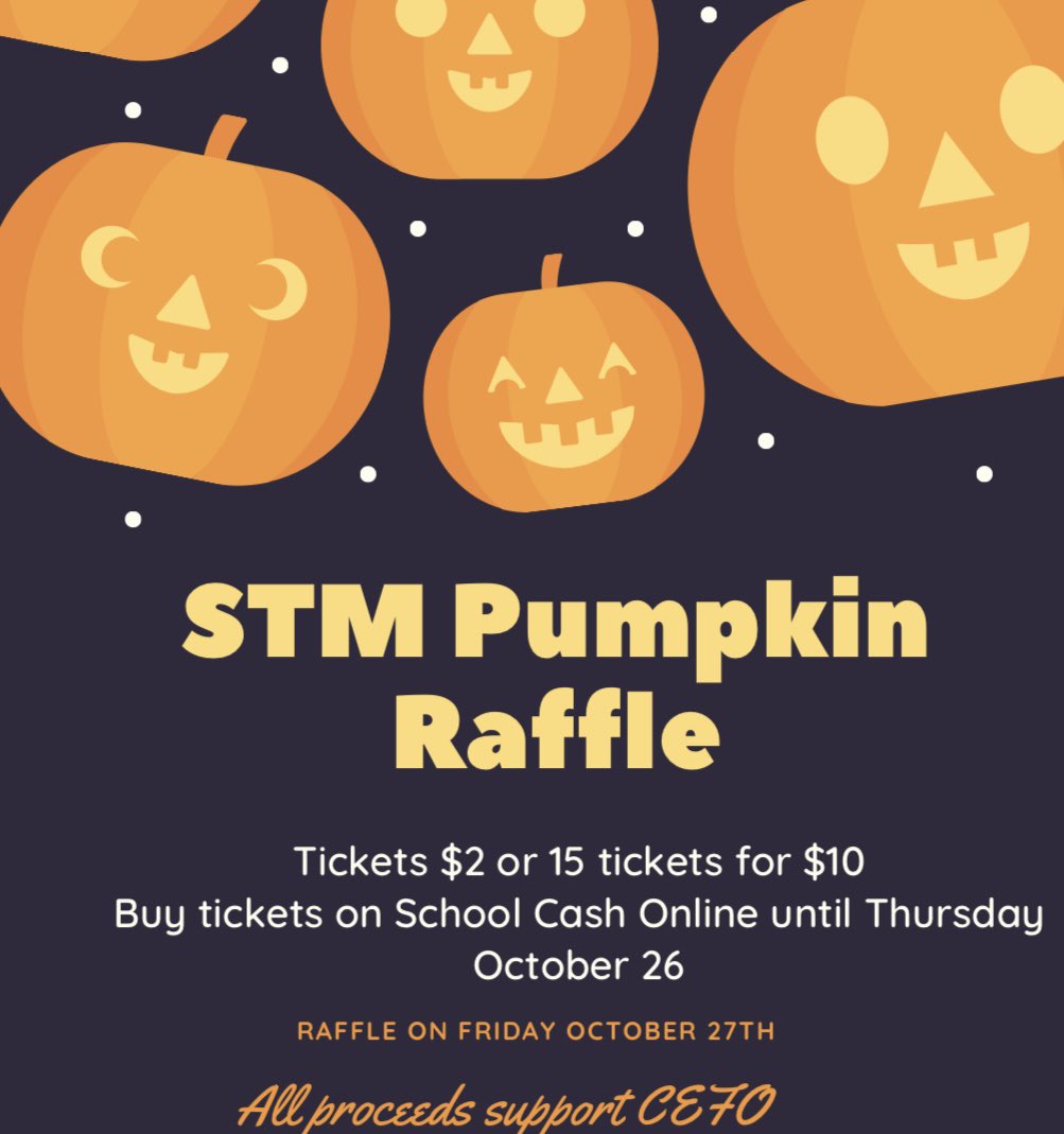 Picking up our pumpkins for the <a href="/ThomasMoreOCSB/">St. Thomas More School</a> Pumpkin Raffle this week. Can’t wait to see how each class decorates their 🎃
