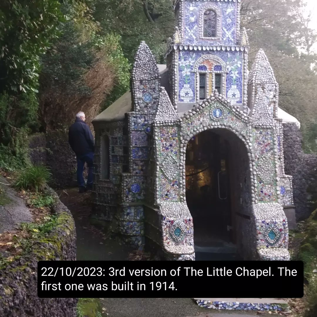 coiseachd's tweet photo. 22/10/2023: The Little Chapel may only be 9ft × 5ft something but its certainly amazing. https://t.co/V3MZDWRgpG