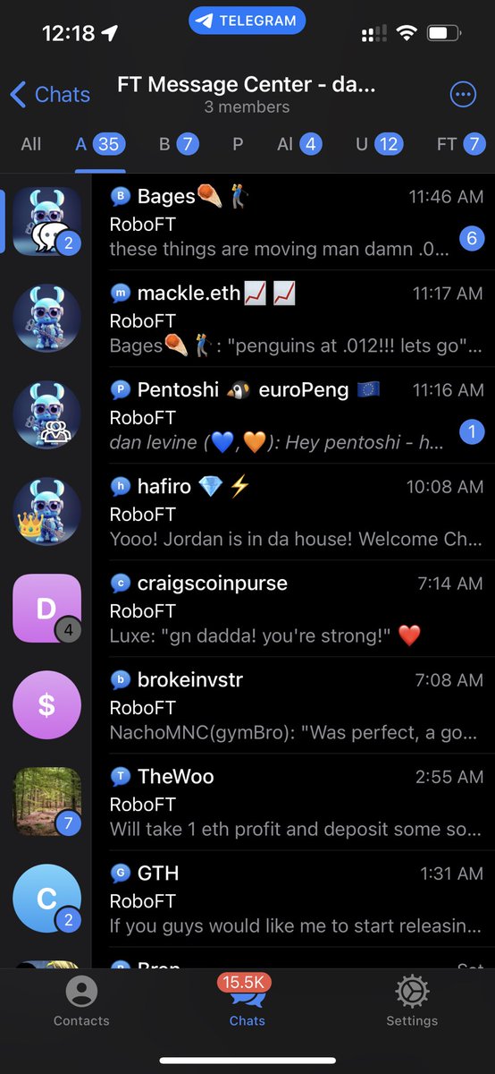 RoboSuite's tweet image. New Friend Tech chat app is live in beta.  Read all of your FT chats in telegram, reply from telegram, get unread and @ reply notifications, etc. If you’d like to test it out, comment below or DM.
