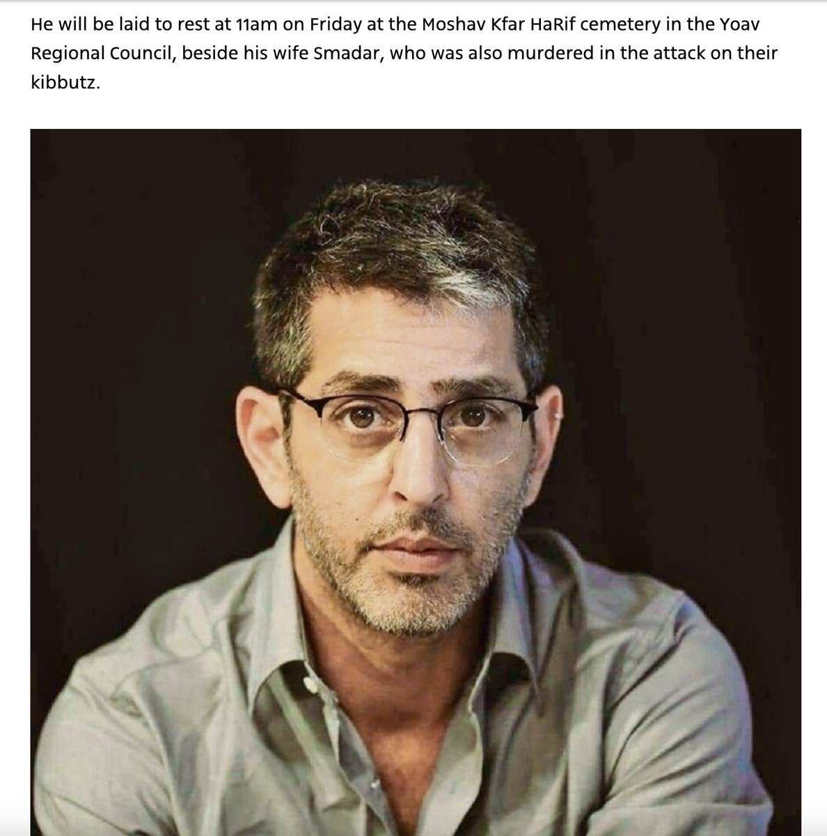 Roy Edan R.I.P.  #kfaraza  #IstandwithIsrael #Neveragain linkedin.com/pulse/neveraga… via <a href="/LinkedIn/">LinkedIn</a>