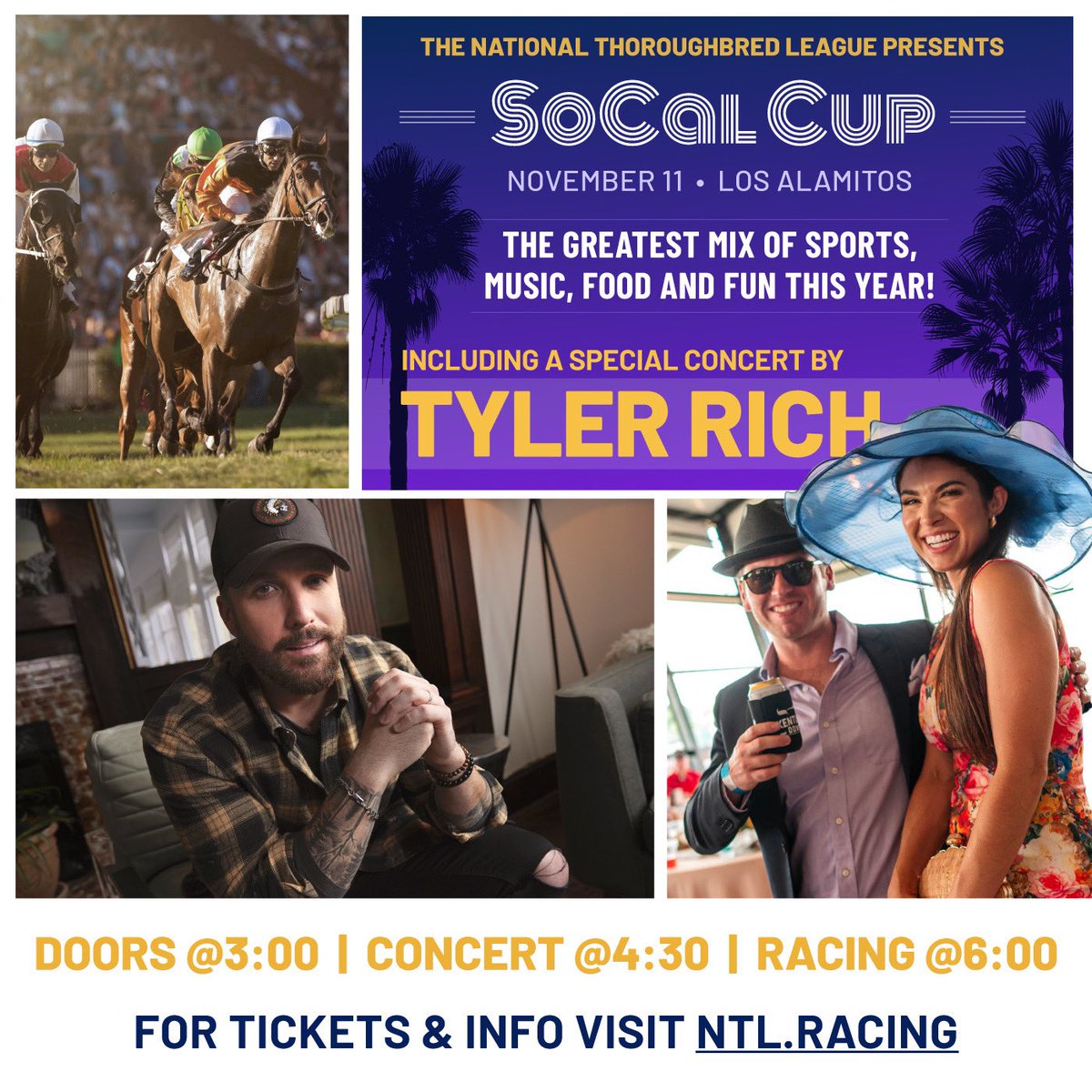 The National Thoroughbred League tweet media