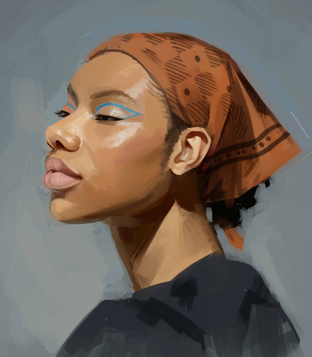 some portrait doodles i did recently. haven't been feeling too creative 😕