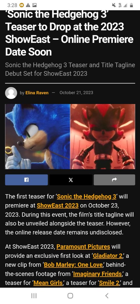 Justin M. on X: Then there were three. #SonicMovie2 #sonicmovie