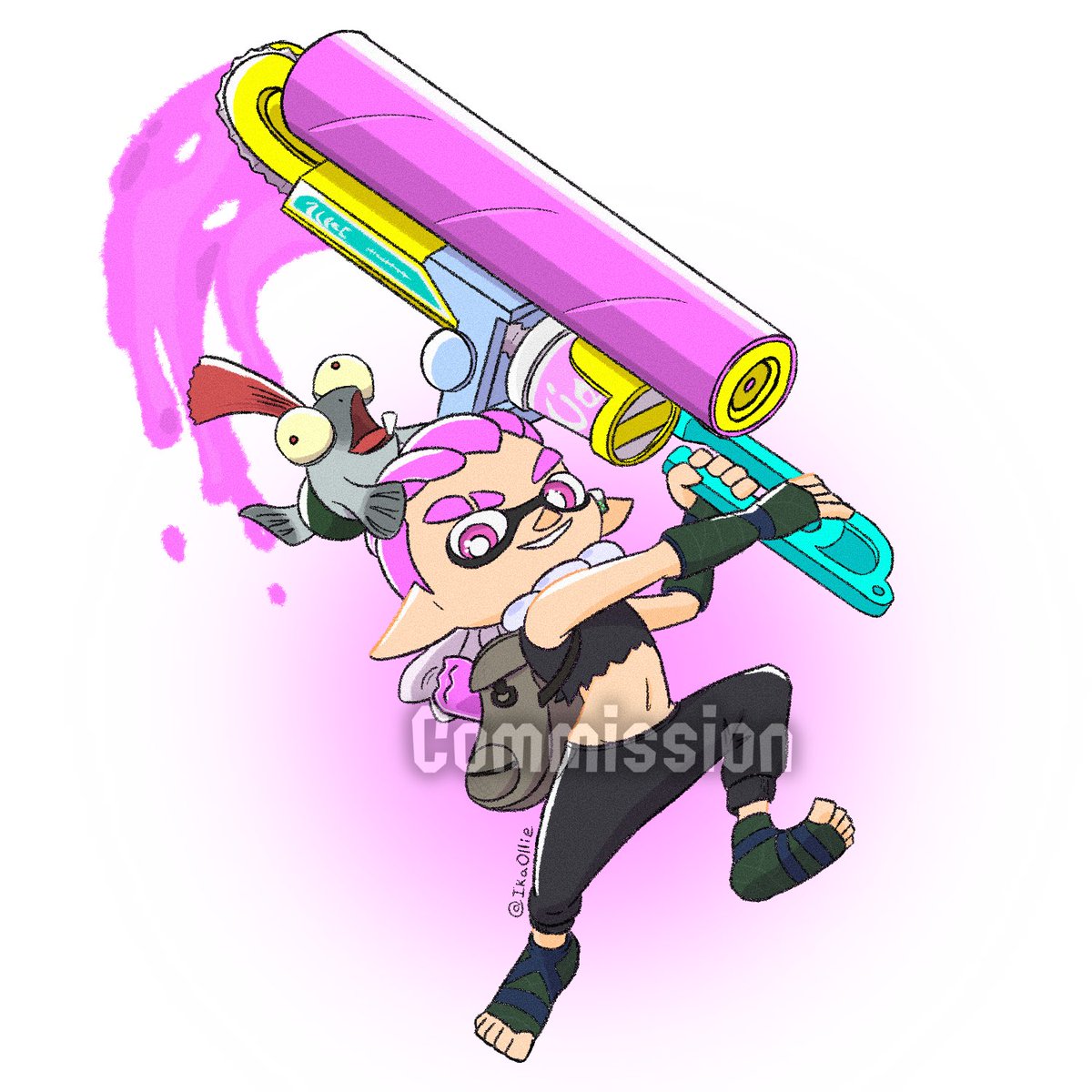 #Splatoon art c0mm! Thank you for the support 🦑💖