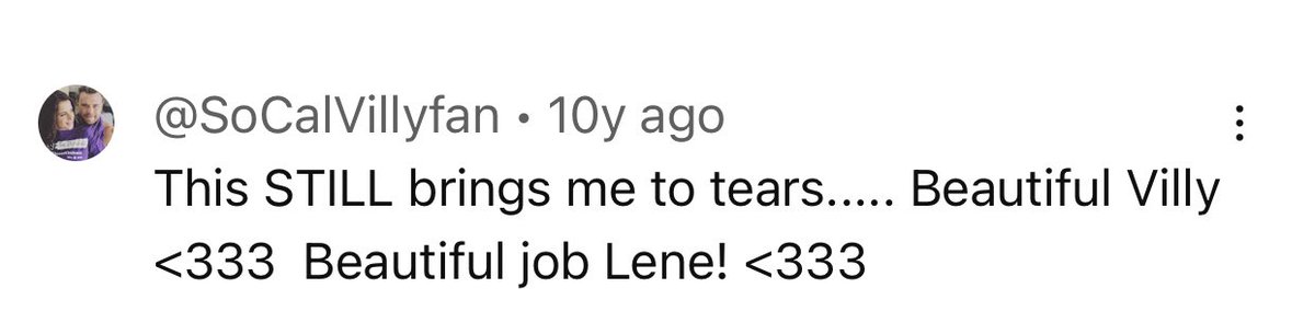 SoCalGibbFan's tweet image. It’s like I have loved you since from the moment when - since time began 😭
You fill my heart ❤️ 
#Villy #Amilly always did ❤️
#BillyMiller #AmeliaHeinle 

youtu.be/cZugWAmaZ8o?si…
Another favorite by @l3neee91 @editsbyme91