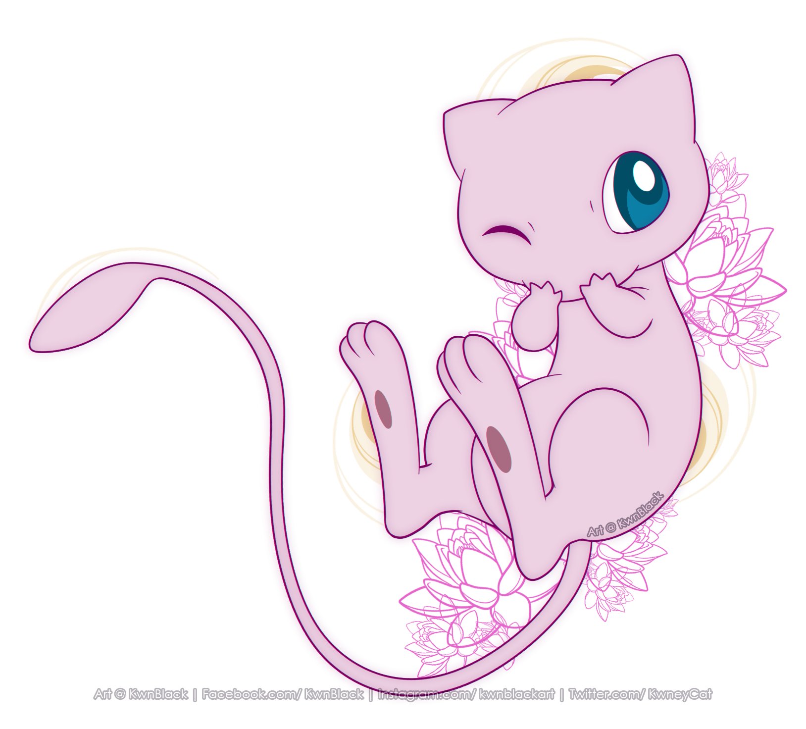 ArtStation - Mew Pokemon