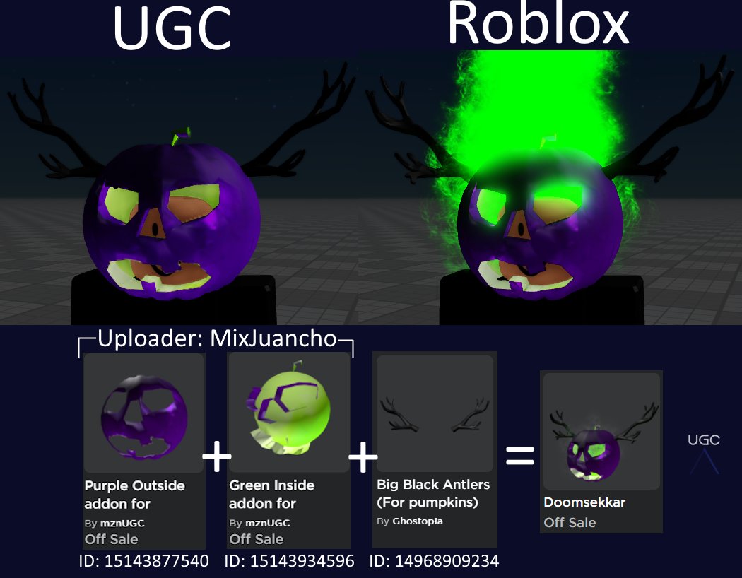 Peak” UGC on X: UGC creator UsualRage uploaded a near 1:1 copy of the  item Epic Vampire Face in 2 parts. #Roblox #RobloxUGC   / X