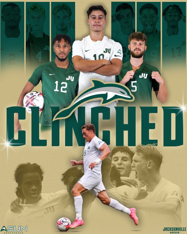 🚨CLINCHED🚨

Dolphins secure a spot in the ASUN Tournament!!

#JUPhinsUp