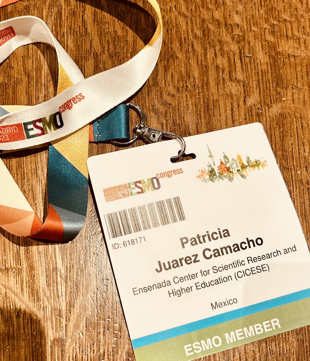 DrPatyJuarez's tweet image. First time at #ESMO2023 !! I am very excited to be here 🤯❤️ 🇪🇸😅 #CancerCommunity #CancerResearch #sciencethatMatters