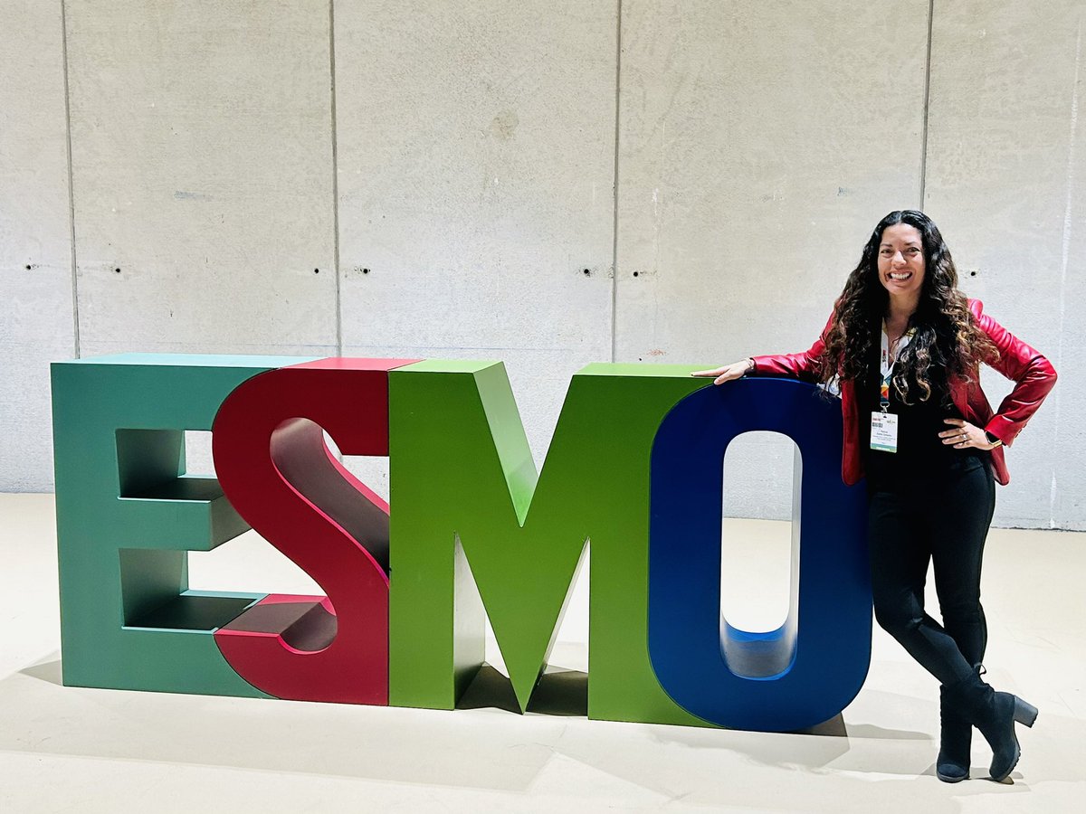 DrPatyJuarez's tweet image. First time at #ESMO2023 !! I am very excited to be here 🤯❤️ 🇪🇸😅 #CancerCommunity #CancerResearch #sciencethatMatters