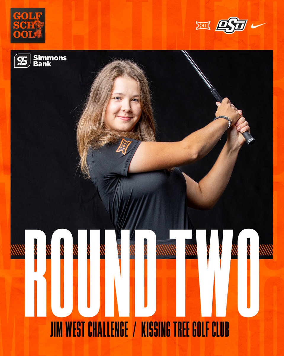 OSUcowgirlgolf's tweet photo. 𝗠𝗮𝗿𝘁𝗮 𝗠𝗮𝗸𝗶𝗻𝗴 𝗜𝘁 𝗛𝗮𝗽𝗽𝗲𝗻 🙌

Marta finishes round one currently tied for ninth at 4-under as we kick off round two shortly!

📊: https://t.co/YBAYoyW0Z1

#GolfSchool | #GoPokes https://t.co/NI18VvVsls