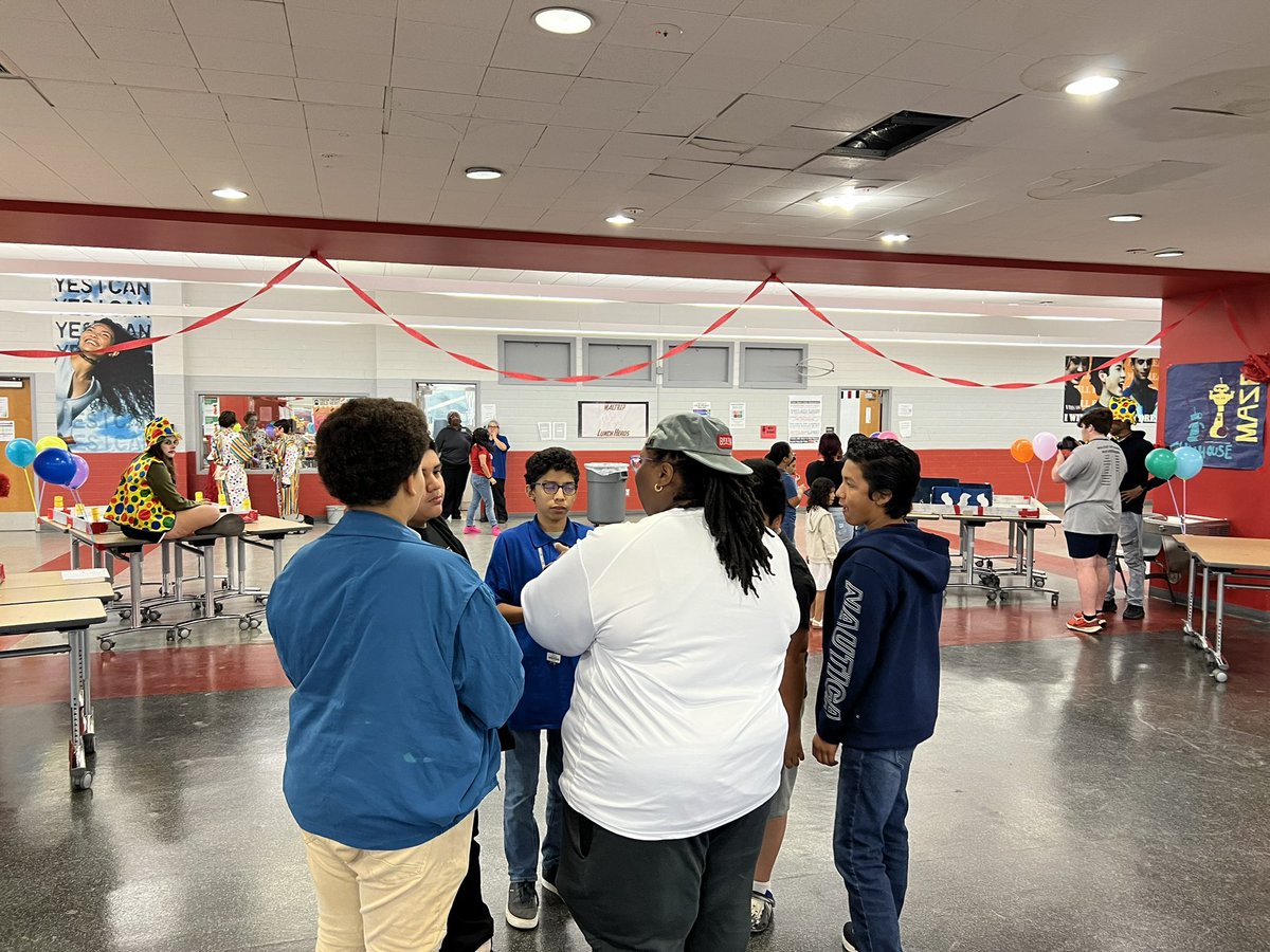 WaltripHS's tweet photo. Games Robots Play 🤖 was back in action at Waltrip on Saturday!  Under the Big Top was the theme but there was no clowning around!  Some serious STEM education was shown in full force!  Thanks so much to all @HoustonISD school for coming out and competing! @HISDChoice https://t.co/J78BfNZTZD