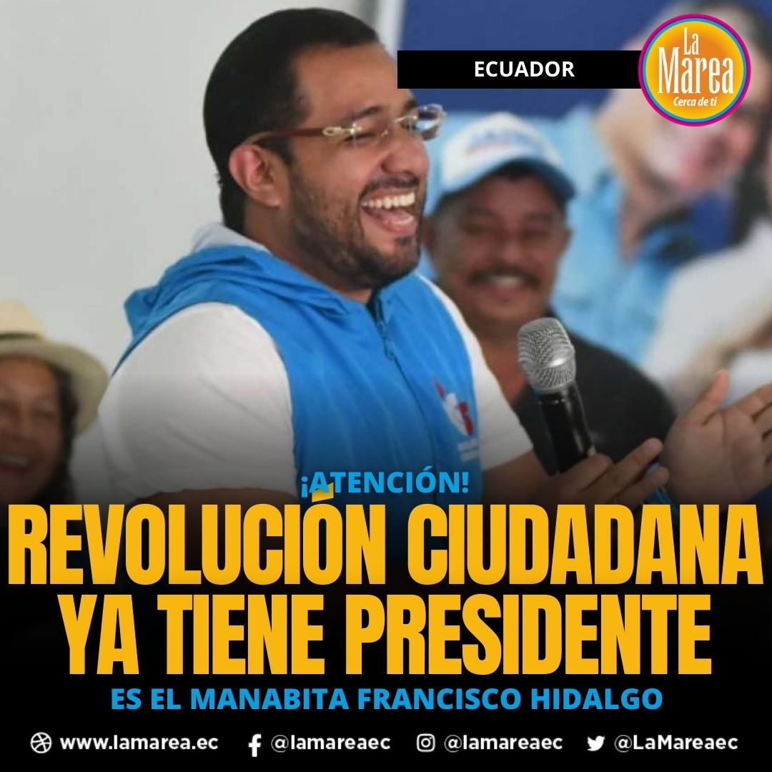 LaMareaec's tweet photo. #Ecuador | #FranciscoHidalgo asume la presidencia de la #RevoluciónCiudadana ► https://t.co/hXJjTMX2c6 https://t.co/VNcmVR3x0h