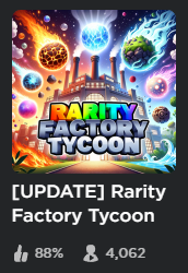 Rarity Factory Tycoon codes December 2023