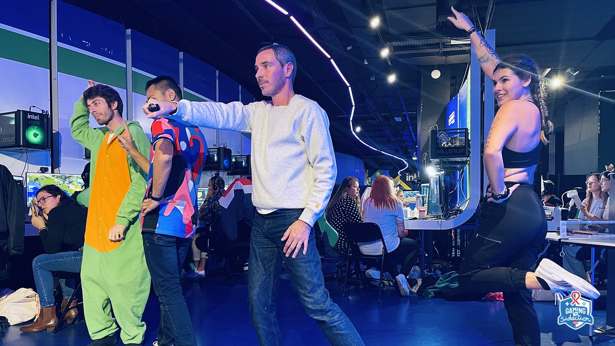 GamingSidaction's tweet image. 💃 L'@espotparis se transforme en piste de danse pour ce Rush Final #GamingForSidaction ! 🕺

streamlabscharity.com/teams/@gaming-…