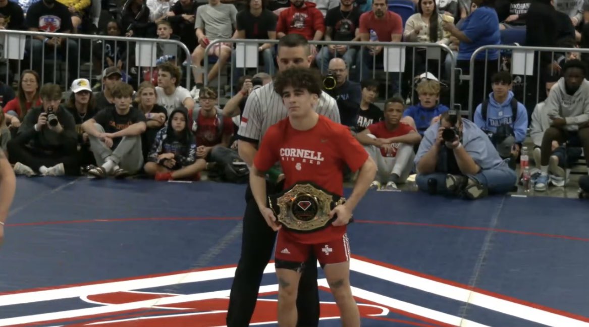 Anthony Knox commits to Cornell after winning his second Super 32 title! 🐻