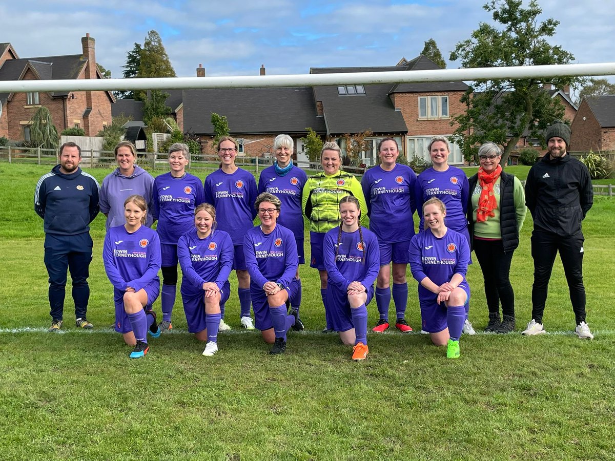 sporting_PB's tweet photo. Historic day: 
October 22nd 2023 - @abbotsbromleyfc women’s team formed.
#proud #shekicks https://t.co/MtUO2Altl7