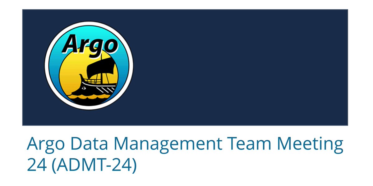📢 Just 2 hours left! The 24th Argo Data Management Team Meeting, hosted by CSIRO in Hobart, Tasmania, Australia, is about to begin. 🗓️ Today's agenda covers: - DAC BGC status - New sensors - Documentation updates For additional information, check out: argo.ucsd.edu/organization/a…