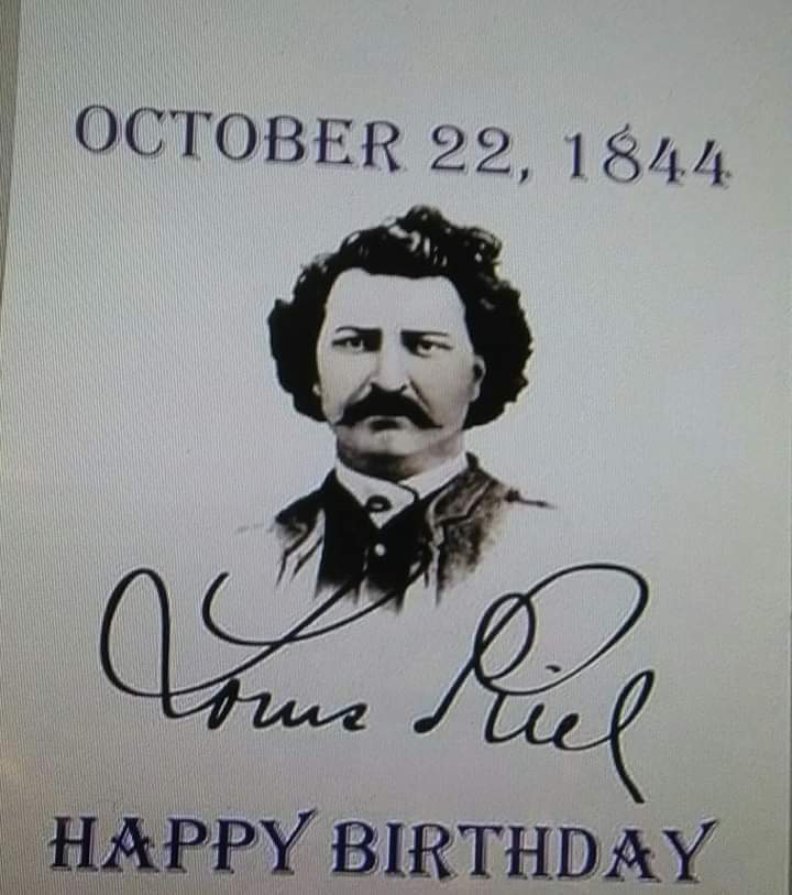 Happy birthday, Louis
#LouisRiel #LouisRielDay #Metis #MetisNation #MetisPride