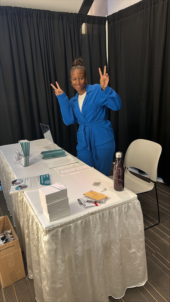 RT__Medical's tweet image. Senior Care Manager, Shadey Grant, is enjoying a peaceful Sunday setting up for the @OLTCAnews This is Long Term Care Conference #tiltc2023✌️