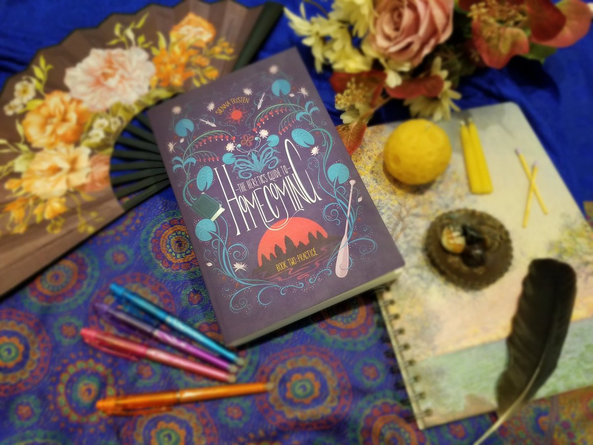 Happy one-year anniversary to Volume Two of Heretic's Guide! "Practice" was released into the world one whole orbit ago. 🌌 Thank you to everyone who's read &amp; expressed their love of this story so far. Here's to the glorious unknown.

(Psst—$1.99 eBook sale to celebrate! 👀)