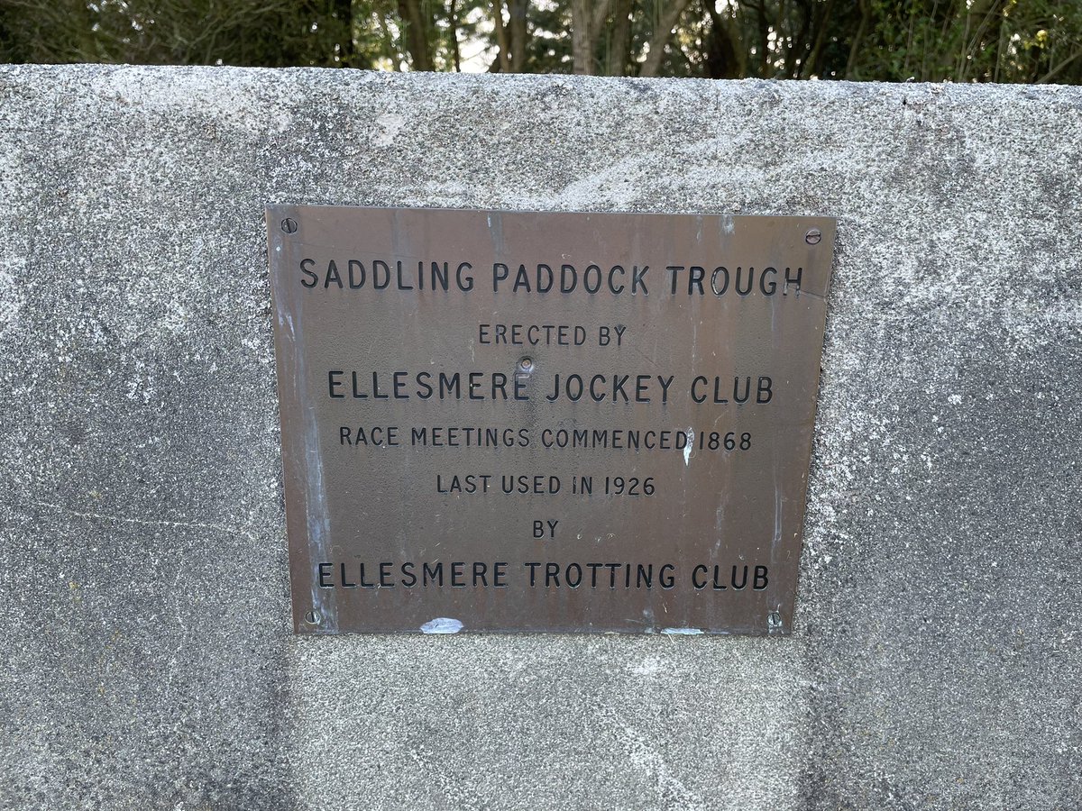 SJC05's tweet photo. Little bit of racing history at the Ellesmere Golf Course https://t.co/cWv7O4vk8f