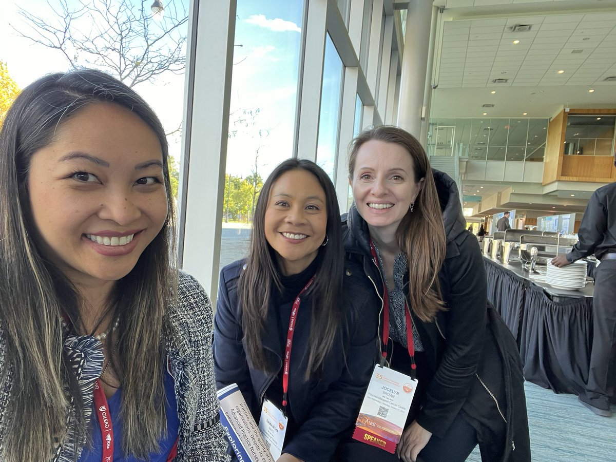 Reunited with 2 of my nursing colleagues, U of T’s BScN graduating class of 2004. With Dr. Samantha Mayo - Research Nursing Chair at Princess Margaret, and Jocelyn Brown, one of Canada’s leading experts in Palliative Care. #nursingleadership
😍❤️