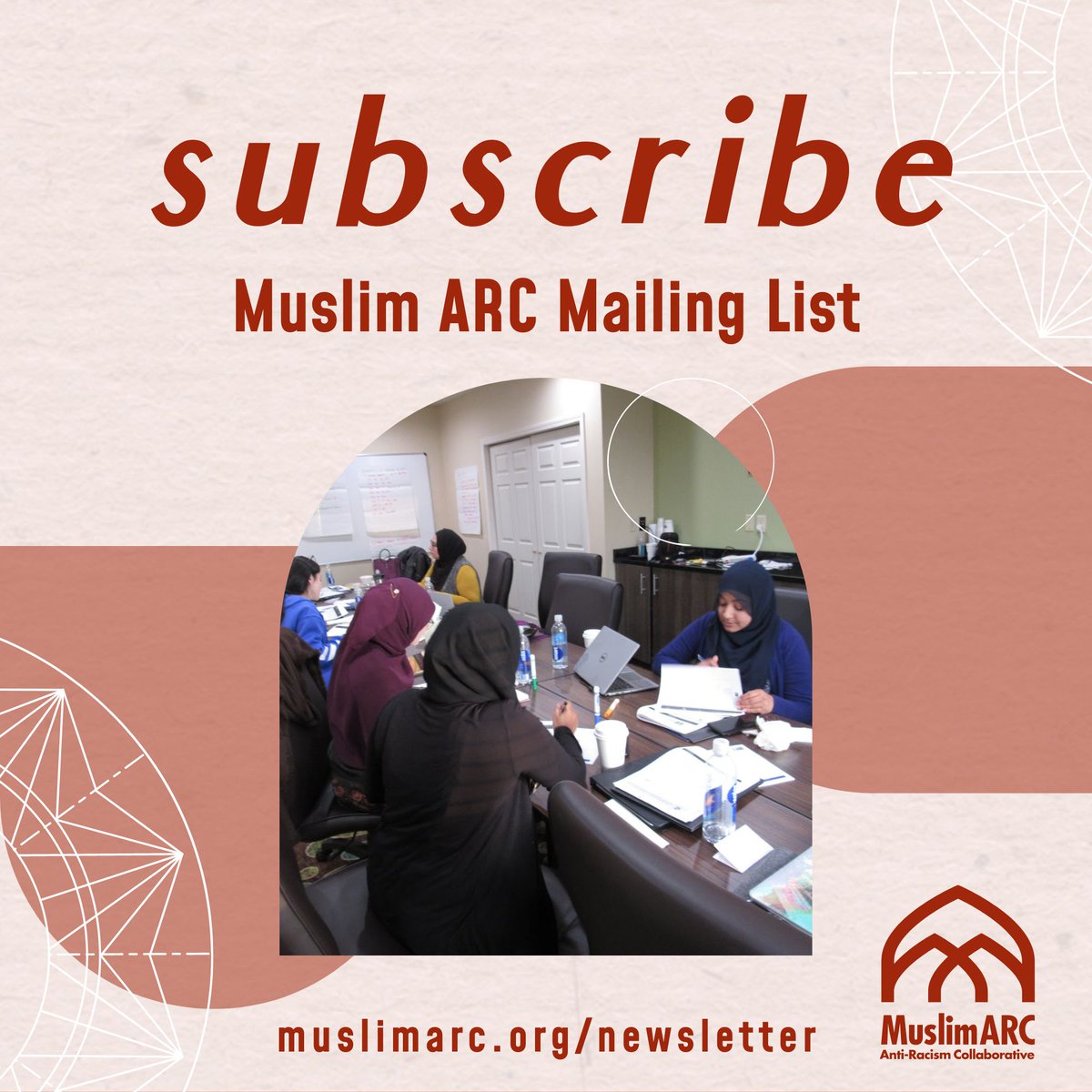 MuslimARC's tweet photo. π Join the Movement for Racial Justice and Liberation! ππ Click the link in our bio to subscribe to the Muslim ARC Newsletter.#MuslimARC #RacialJustice #LiberationThroughEducation #StayInformed #BeTheChange #SubscribeNow #TogetherWeCan https://t.co/uehBRTysyH https://t.co/Idbsmf7xgJ