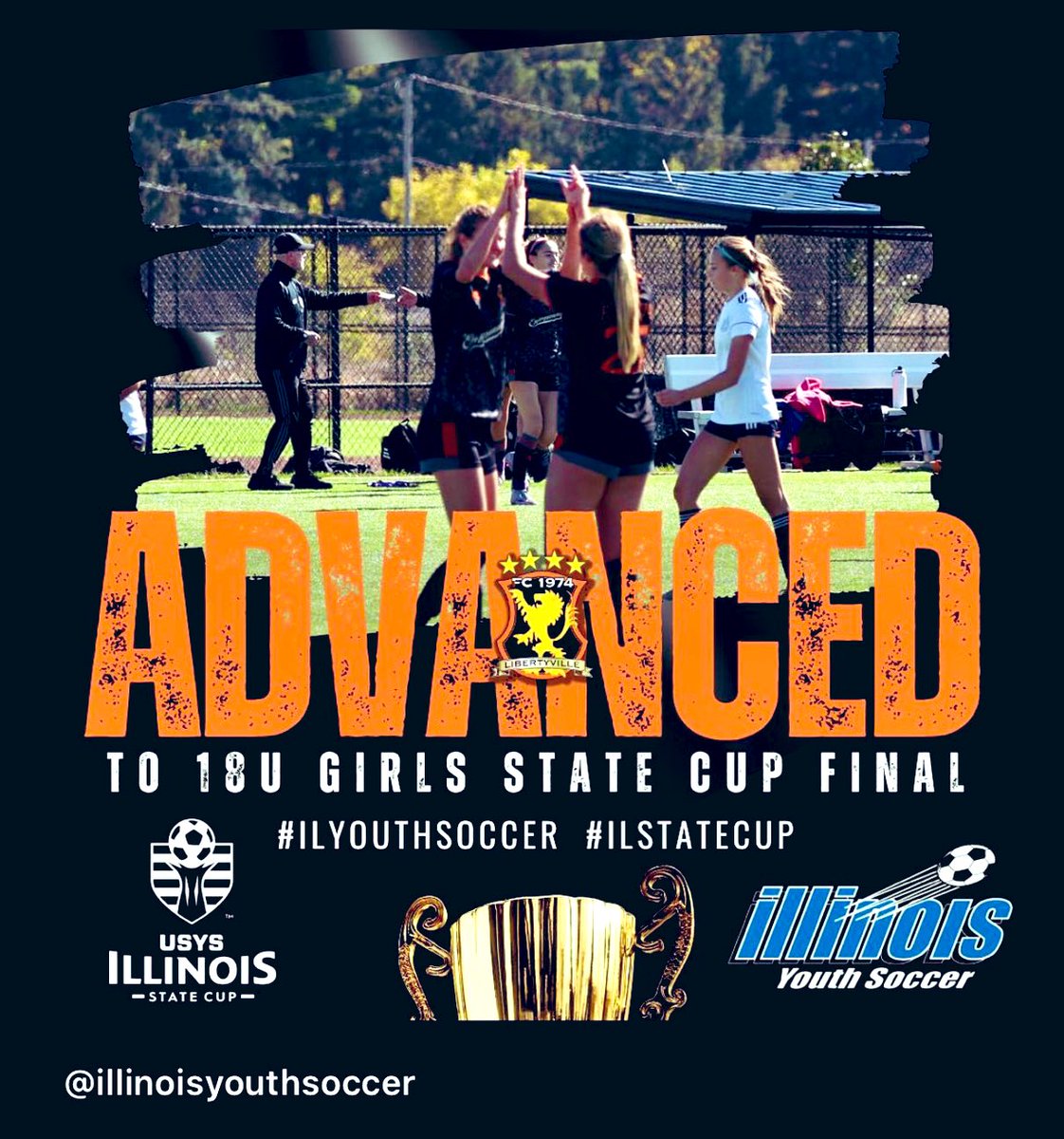FC1974_G2006's tweet photo. We are headed to the Illinois State Cup Finals with a 2-0 win this morning over Kopian FC Wheaton United 2006 G Academy!

Goals scored by:
- Roos Van Roekel
- @FranniePoulos 

 @FC1974GLSA @Smileski17 @USYouthSoccer @NationalLeague 
@ILYOUTHSOCCER 
#weare74 #LoadTheGoal https://t.co/jmgkFe9c71