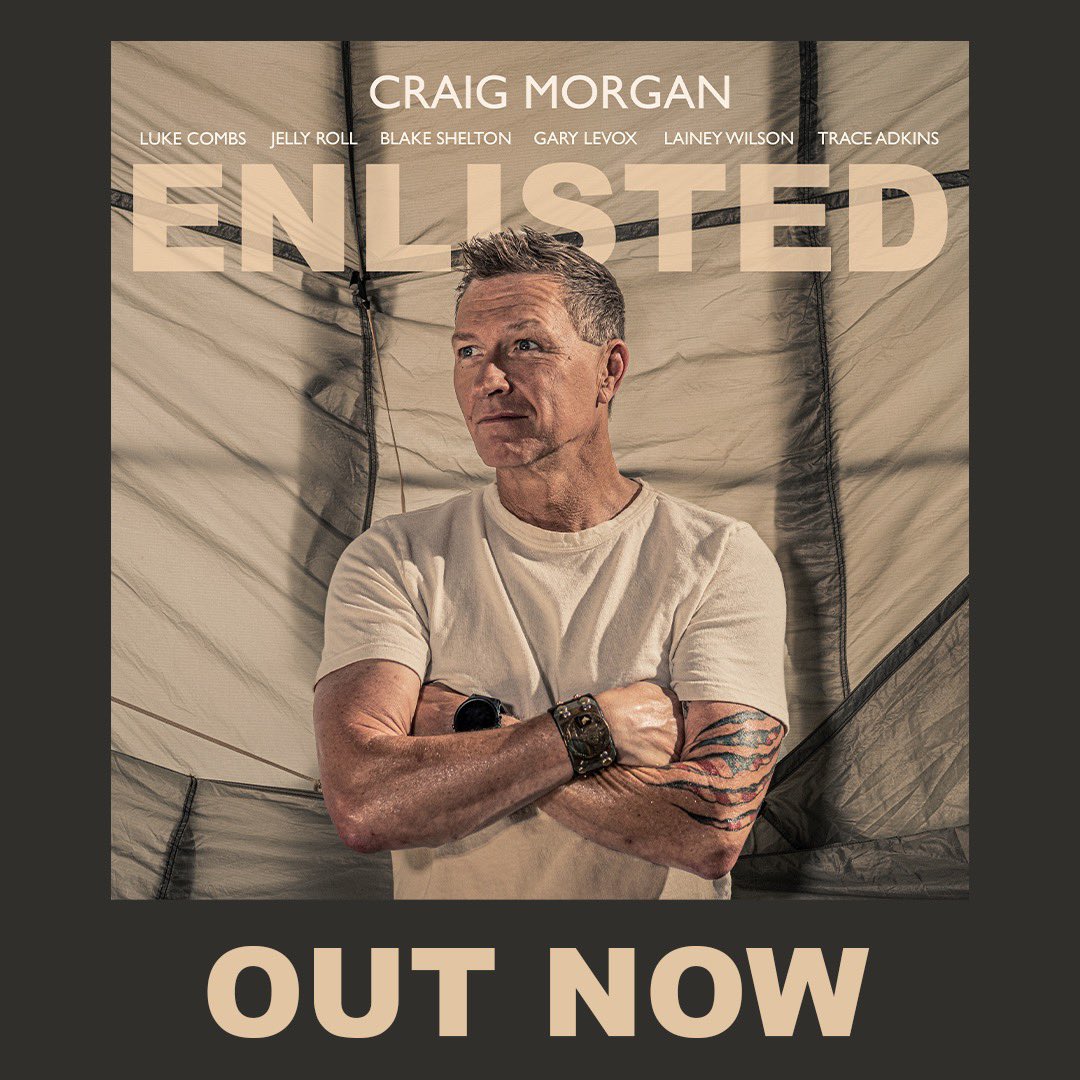 Loved gettin to join ya on the new version of “International Harvester” <a href="/cmorganmusic/">cmorganmusic</a>. Y’all check it out on his Enlisted EP! craigmorgan.lnk.to/InternationalH…