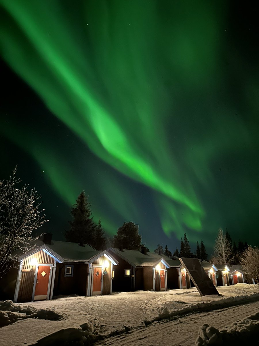 Magisk himmel över <a href="/ICEHOTEL_Sweden/">ICEHOTEL Sweden</a>
