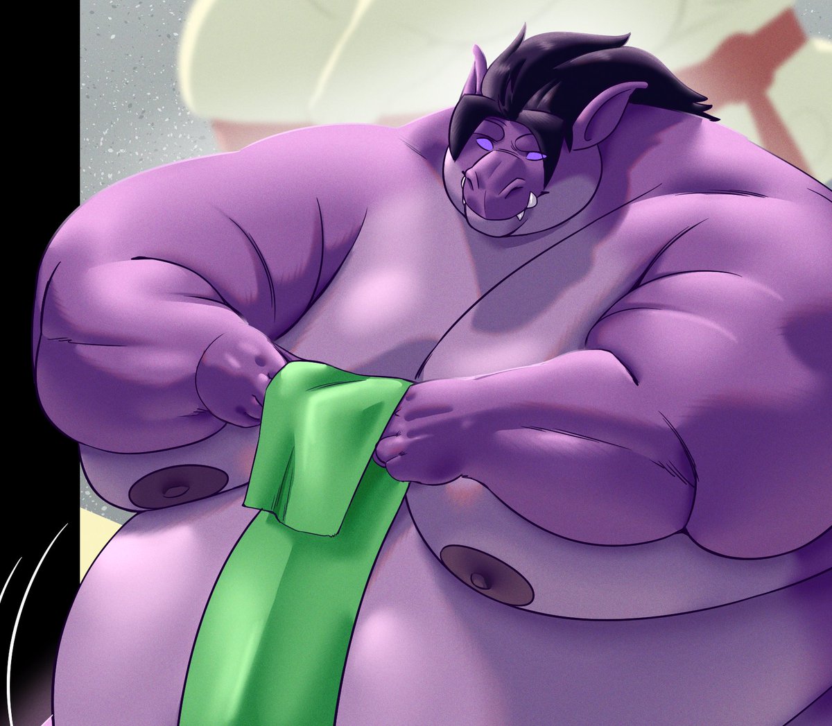 Mawashi prep, <a href="/Geraldo__Ray/">BIG Purple Derg 🐲</a> version.