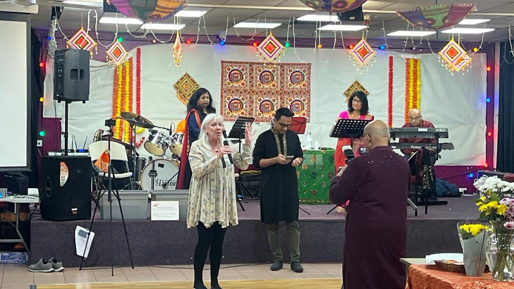 It was great to visit Derby Hindu Temple last night to celebrate #Navratri the festival of dance. ✨ @Artcore_UK @Derbyhindu