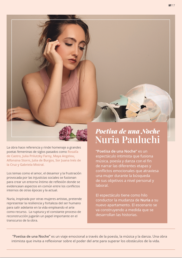 Adoro el proyecto desde todos sus ángulos. Hoy lo comparto desde este. Gracias <a href="/wetinpasrevista/">WETINPAS!</a> por la publicación y por enseñarme tanto 🌳💜
wetinpas.net
#poetisadeunanoche #poesía #música #danza #revista