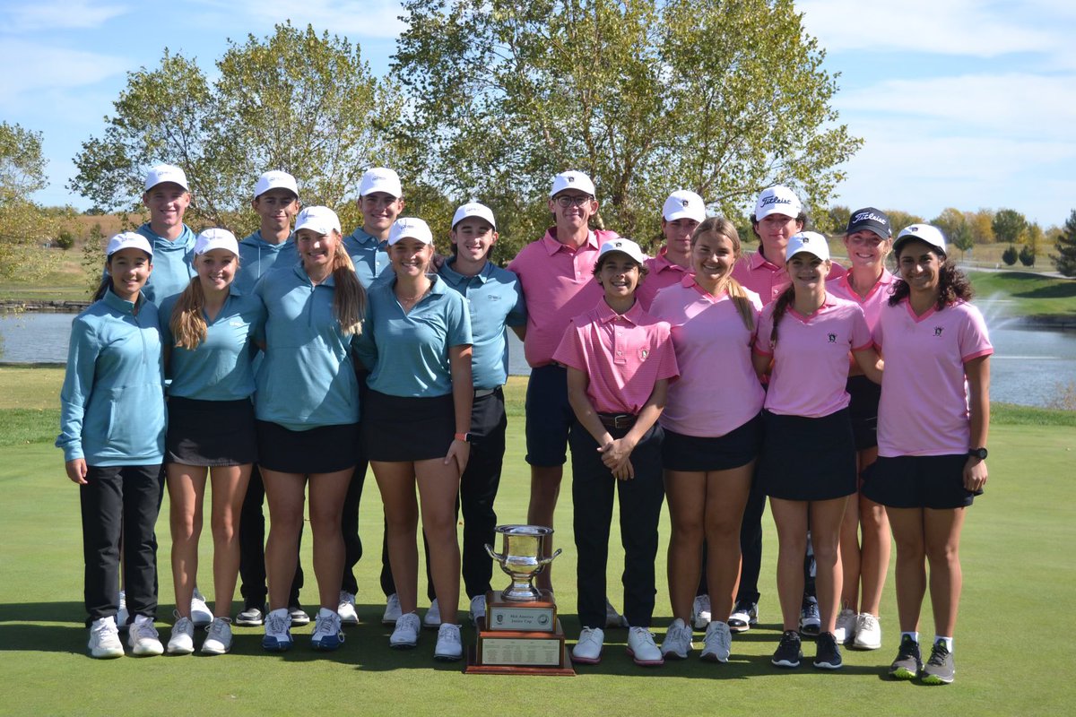 centlinksgolf's tweet photo. We did it! 

Kansas City wins back the Mid America Cup with an 8.5 to 7.5 victory over St. Louis. Heading in to singles, KC needed 3 points and we won exactly that!

Thank you @FalconLakesGolf for hosting and @MetAmateurGA for another great competition. See you in STL next year. https://t.co/zwCtDPx5E3