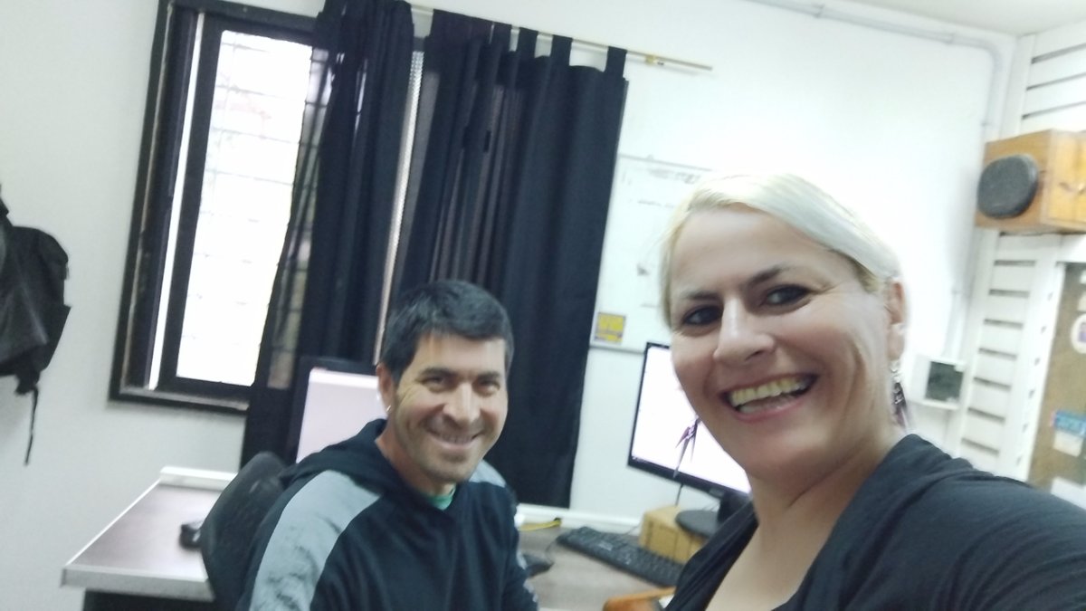 Y iniciamos la Transmi en Antena!
